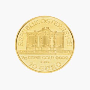Виенска филхармония 1/10 унция – (Münze Österreich)
