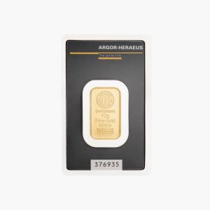 Златно кюлче 10 г (Argor Heraeus)