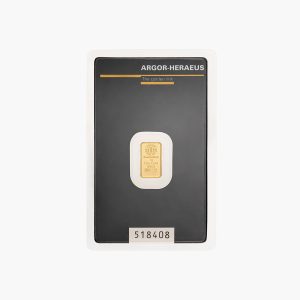 Златно кюлче 1г (Argor Heraus)
