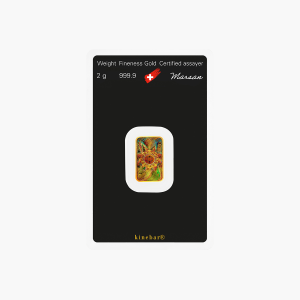 Златно кюлче Kinebar 2 г (Argor Heraeus)